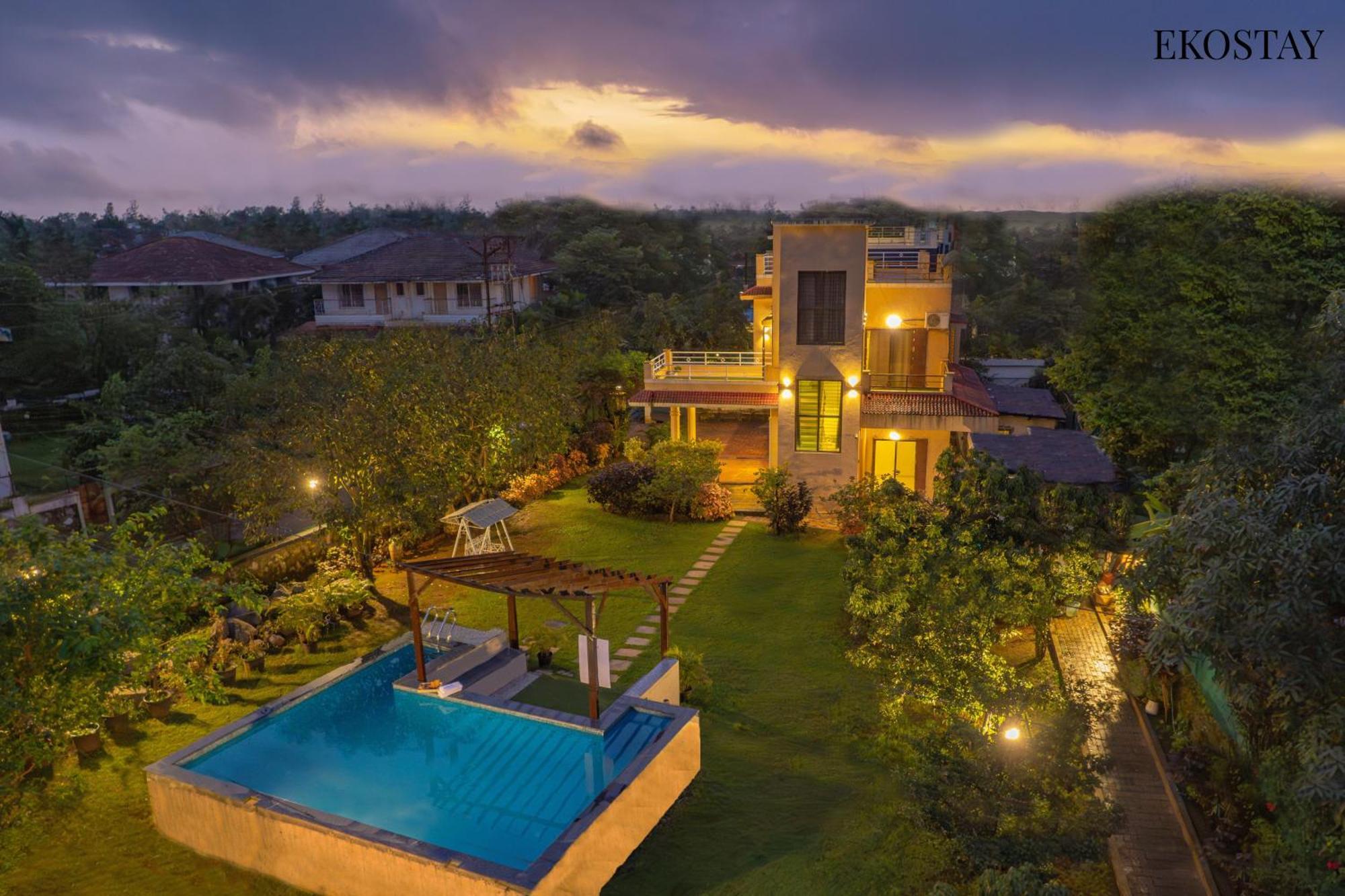 Ekostay Gold - Olive Crest Villa - Spacious Lawn Lonavla Zewnętrze zdjęcie