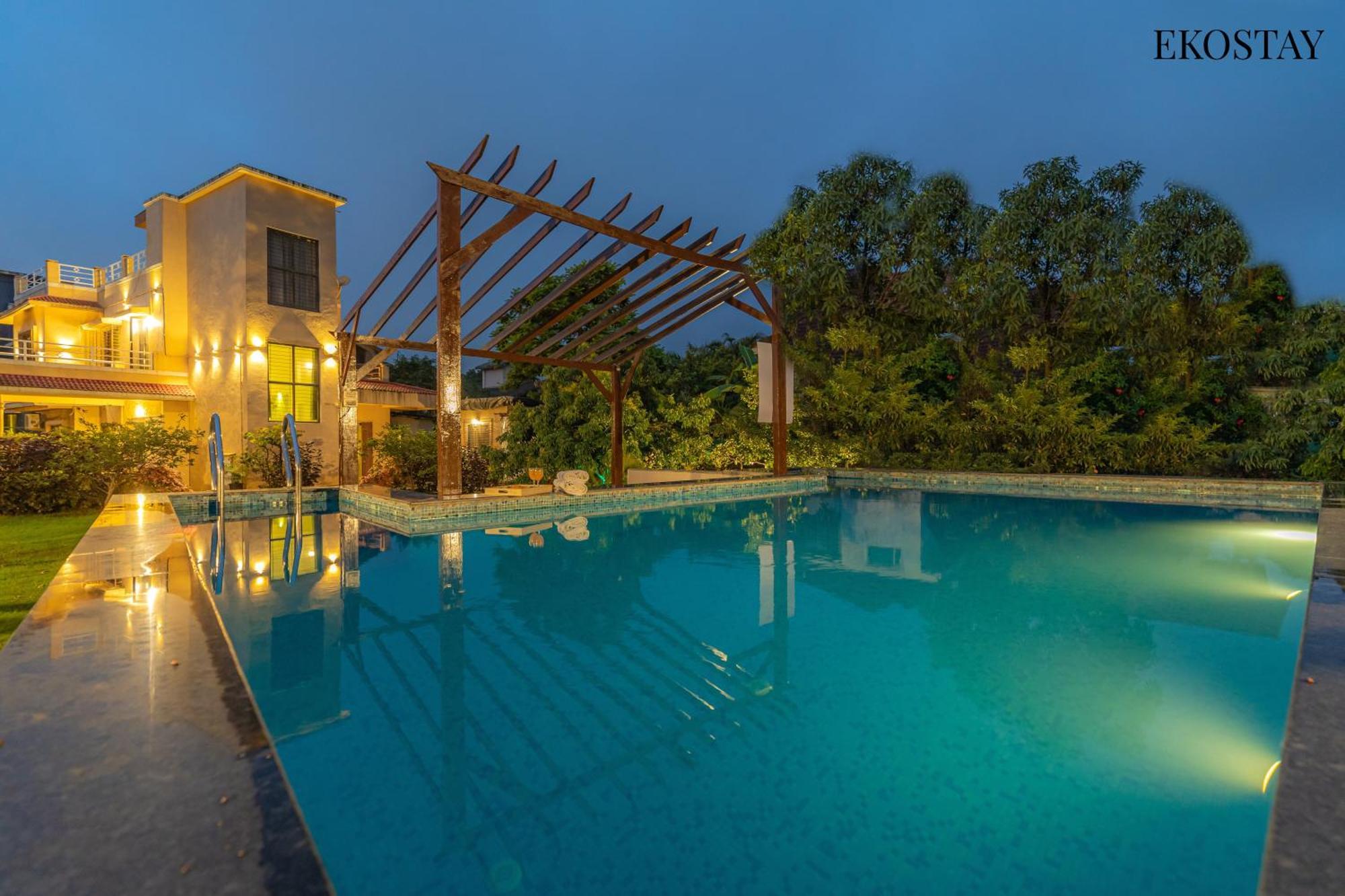 Ekostay Gold - Olive Crest Villa - Spacious Lawn Lonavla Zewnętrze zdjęcie