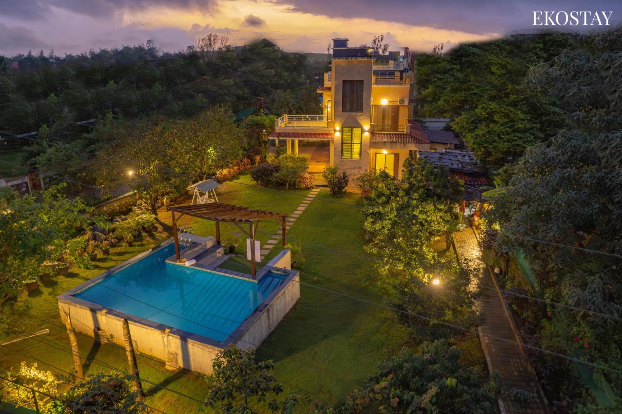 Ekostay Gold - Olive Crest Villa - Spacious Lawn Lonavla Zewnętrze zdjęcie
